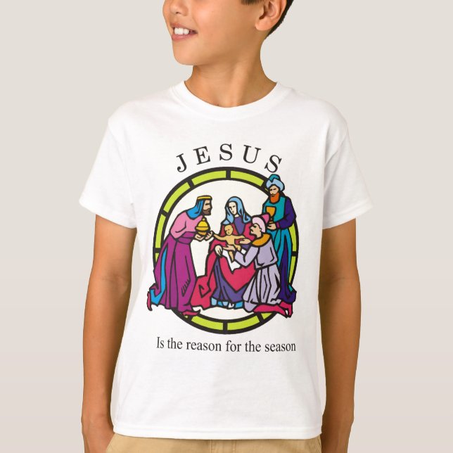 Jesus is the Reason for the Season T-Shirt (Front)