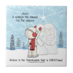 Jesus is the Reason for the Season Tile