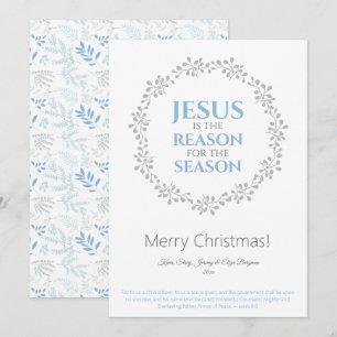 Jesus is the Reason for the Season Wreath