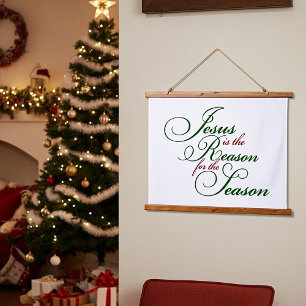 Jesus is the reason  hanging tapestry