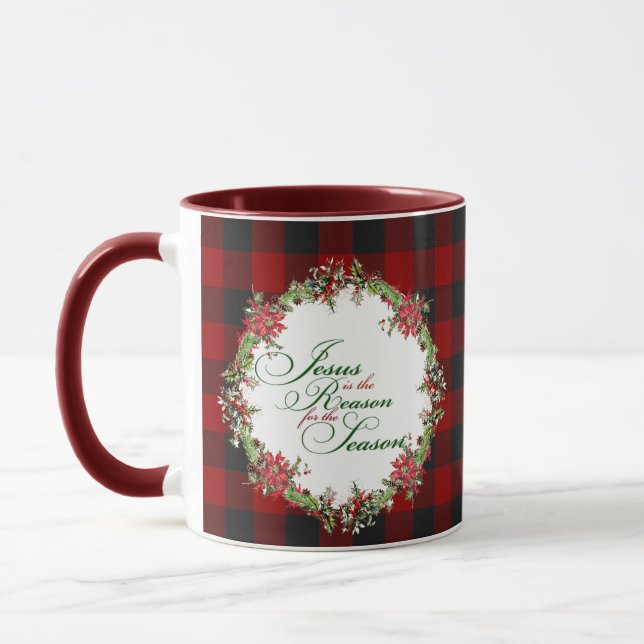 Jesus is the reason mug (Left)