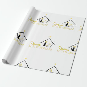 Jesus Is The Reason Wrapping Paper
