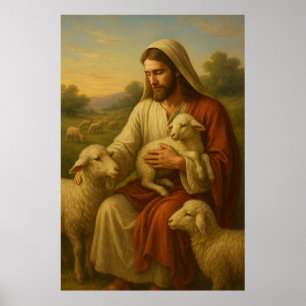 Jesus Is the Shephard #1™ LDS Wall Art Poster