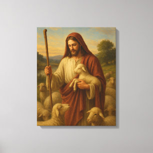 Jesus Is the Shephard #2™ LDS Wall Art Canvas
