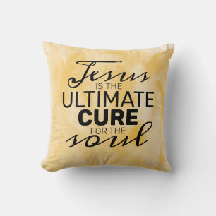 Jesus is the Ultimate Cure for the Soul Cushion