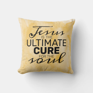 Jesus is the Ultimate Cure for the Soul Cushion