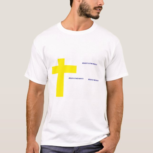 Jesus is the way T-Shirt (Front)