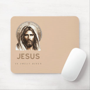 Jesus is truly risen! mouse mat