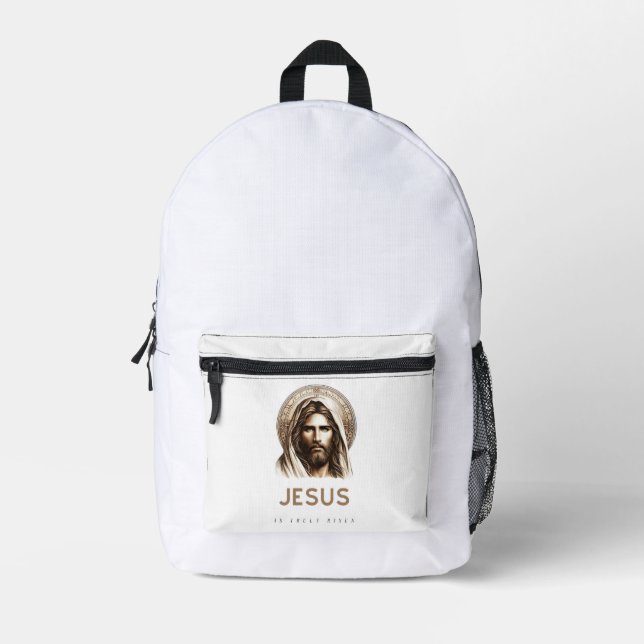 Jesus is truly risen! printed backpack (Front)