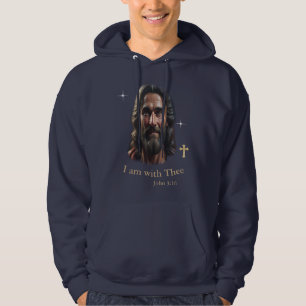 Jesus is with thee hoodie