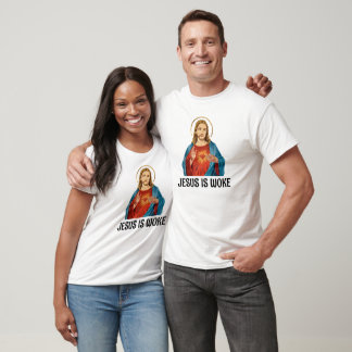 JESUS IS WOKE WWJD T-Shirt