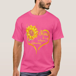 Jesus It'S Not A Religion It'S A Relationship Sunf T-Shirt