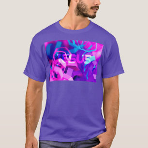 JESUS Jesus Lab Pink Purple Blue Design T-Shirt