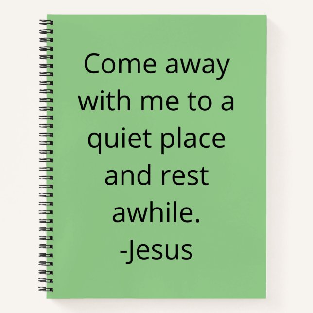Jesus Journal - Rest (Front)
