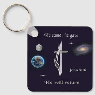 Jesus Key Ring