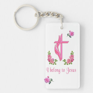 Jesus Key Ring