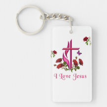 Jesus  key ring