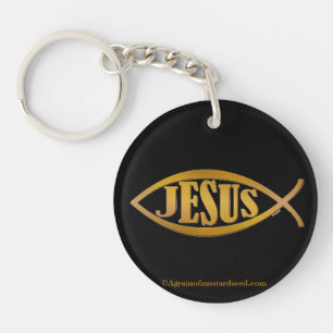 Jesus Key Ring