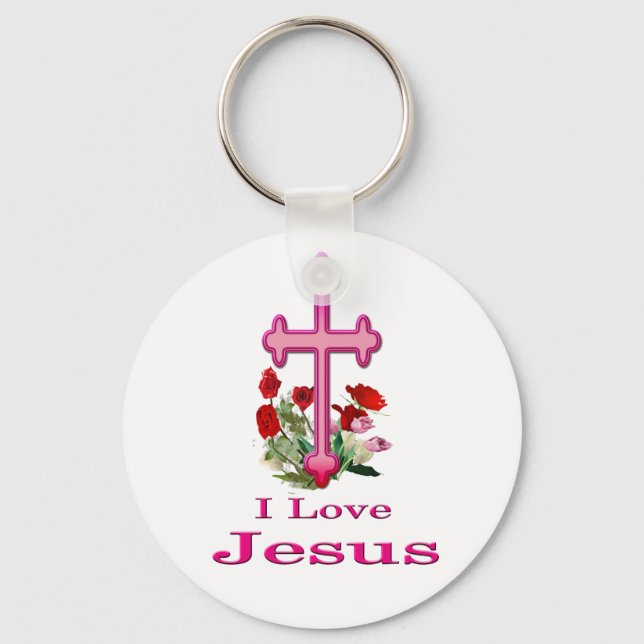 Jesus  key ring (Front)