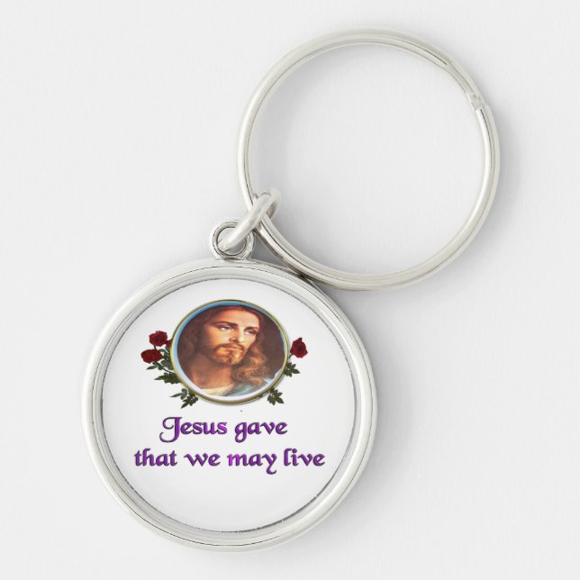 Jesus  key ring (Front)