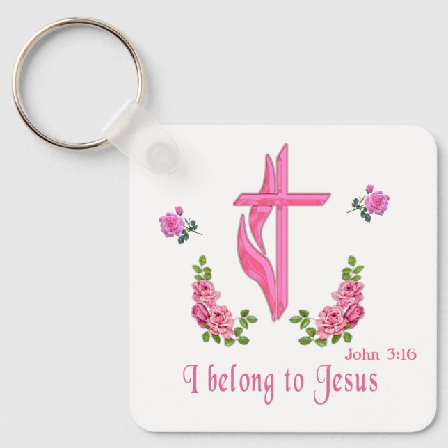 Jesus Key Ring (Front)