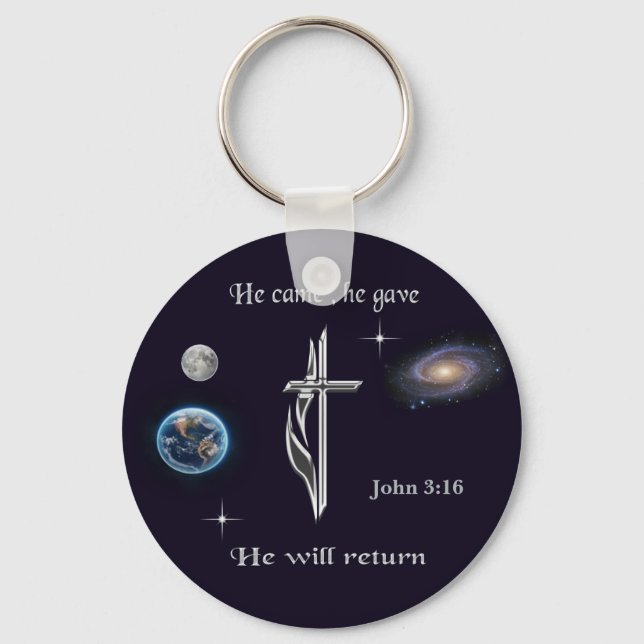 Jesus Key Ring (Front)