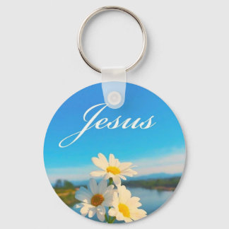 Jesus keychain