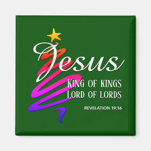 JESUS KING OF KINGS Christmas Magnet