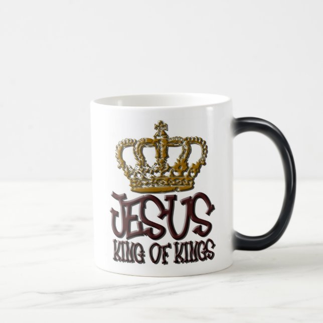 Jesus, King of Kings Magic Mug (Right)