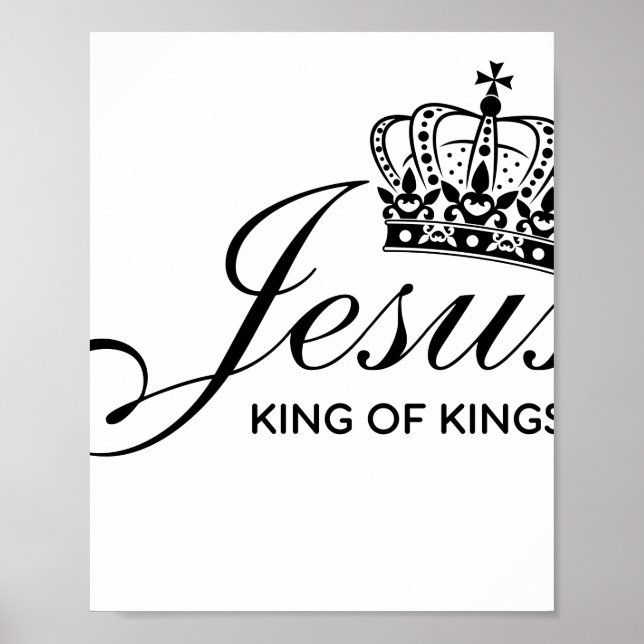 Jesus KING OF KINGS Poster (Front)