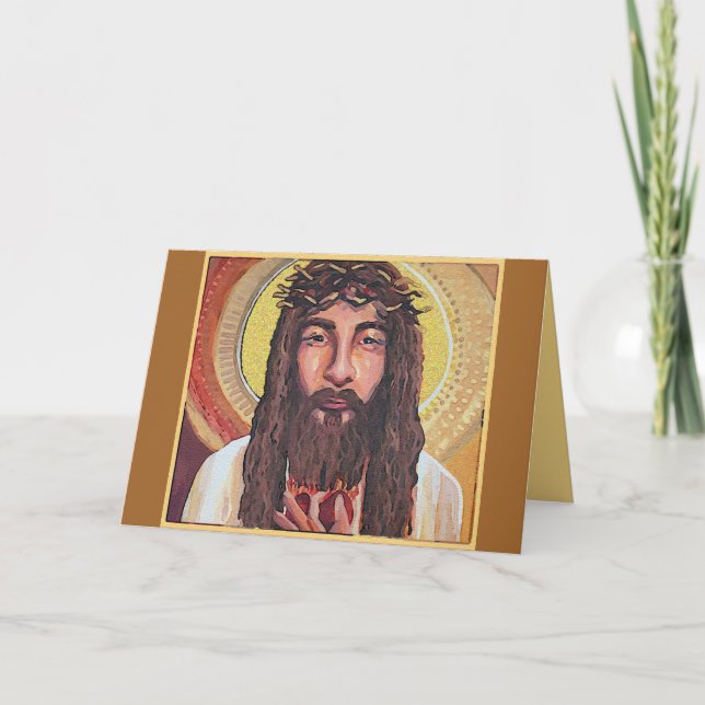 Jesus King of Love Holiday Card (Front)