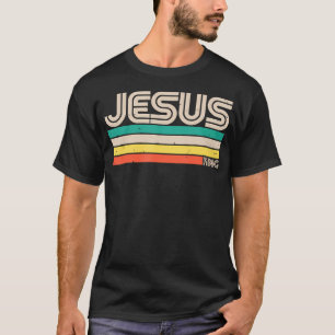 Jesus King Retro Vintage T-Shirt