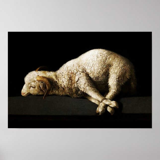 Jesus Lamb of God - Agnus Dei Poster (Front)