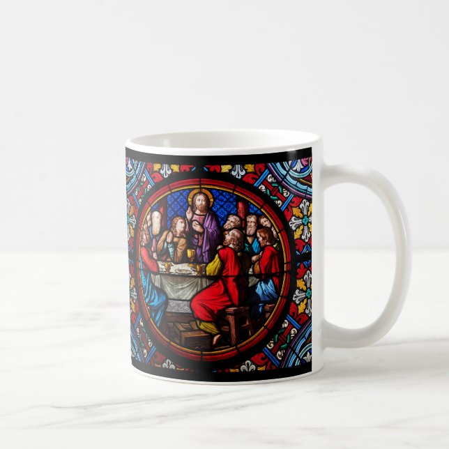 Jesus last meal with his disciples coffee mug (Right)