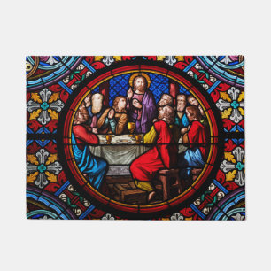 Jesus Last meal with his disciples Doormat