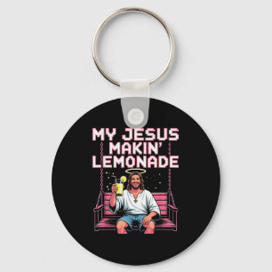 Jesus Lemonade Funny Christian Meme Key Ring