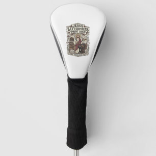 Jesus Letterpress Print Shop Jesus Letterpress Pri Golf Head Cover