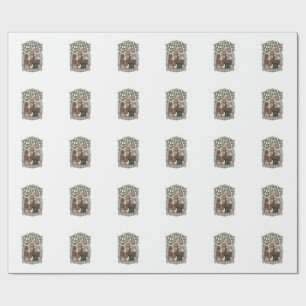 Jesus Letterpress Print Shop Jesus Letterpress Pri Wrapping Paper