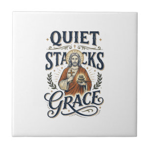 Jesus Librarian Graphic Tee Christian Art_1 Tile