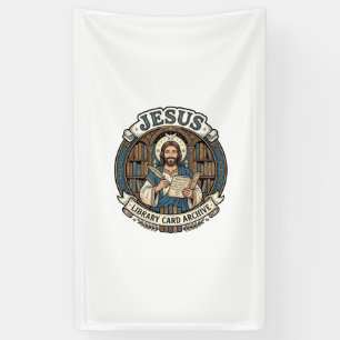Jesus Library Card Archive Jesus Library Card Arch Banner