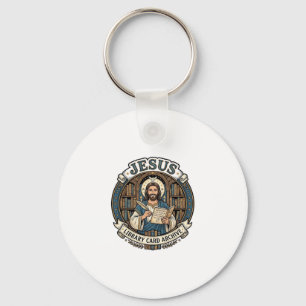 Jesus Library Card Archive Jesus Library Card Arch Key Ring