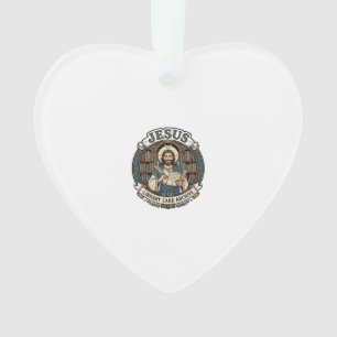 Jesus Library Card Archive Jesus Library Card Arch Ornament