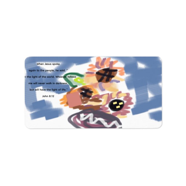 jesus light label (Front)