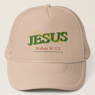 Jesus Light of the World baseball/trucker cap