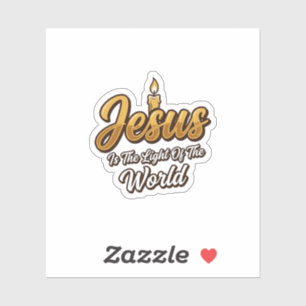 Jesus Light of the World Candle Christian Vector_1