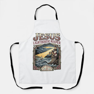 Jesus Lighthouse Keeper Jesus Lighthouse Keeper Ch Apron