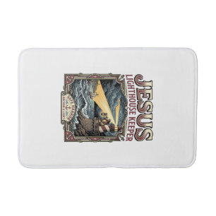 Jesus Lighthouse Keeper Jesus Lighthouse Keeper Ch Bath Mat