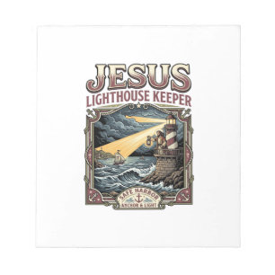 Jesus Lighthouse Keeper Jesus Lighthouse Keeper Ch Notepad