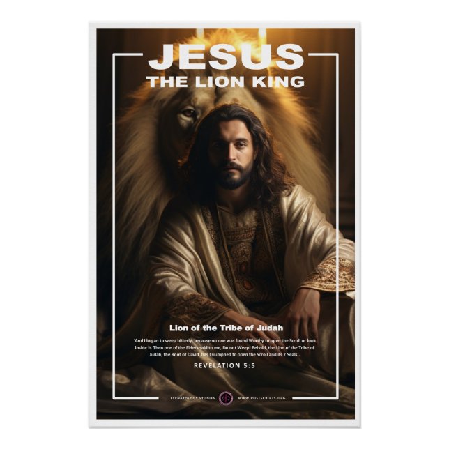 Jesus - Lion King 2 Poster (Front)