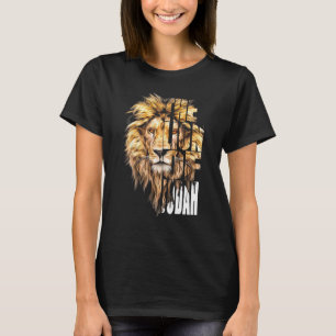 Jesus Lion of Judah Christian Gift for Men Women T-Shirt